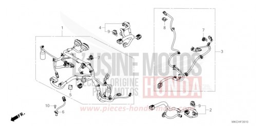 SUB HARNESS GL1800DAM de 2021